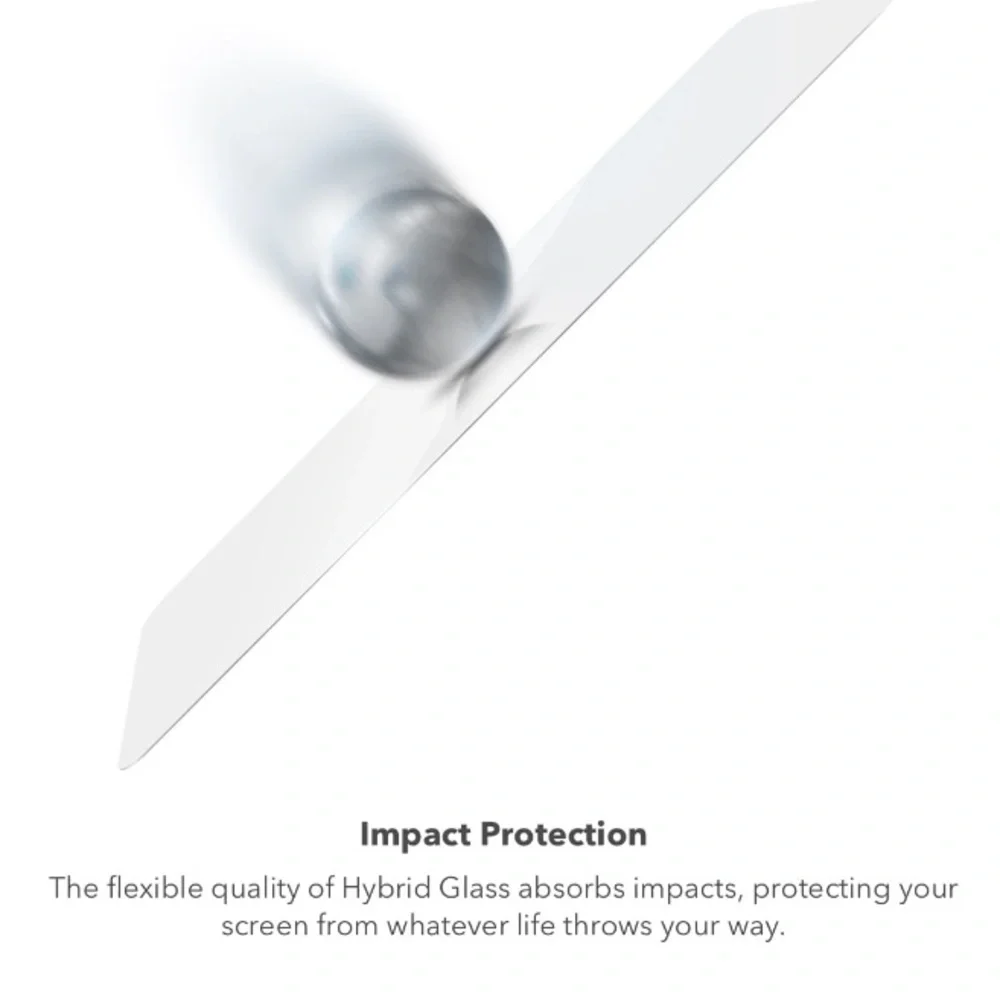 💜 iPhone8Plus/7Plus/6sPlus/6Plus InvisibleShield Hybrid Glass Screen Protector